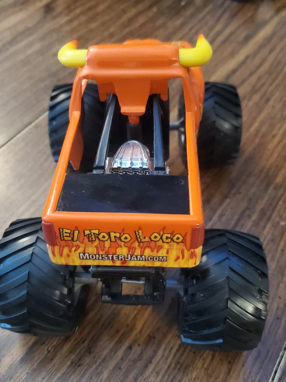 EL TORO LOCO Monster JAM Truck Toy with Yellow Horns - Kids Toys